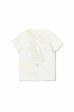 Fendi Kids WHITE T-shirt with colorful print