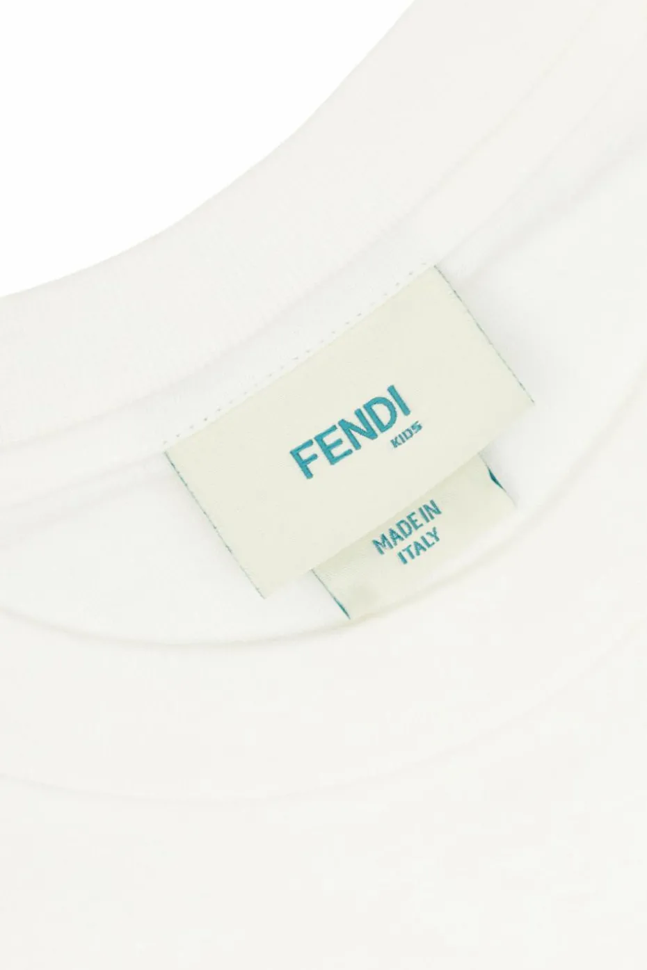 Fendi Kids WHITE T-shirt with print