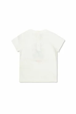 Fendi Kids WHITE T-shirt with colorful print