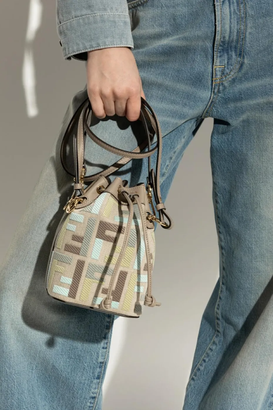 Fendi MULTICOLOUR Handbag Mon Tresor