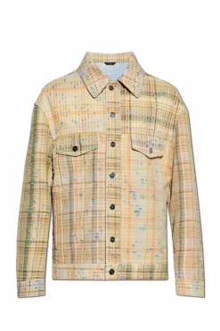 Fendi MULTICOLOUR Jacket with distressed effect