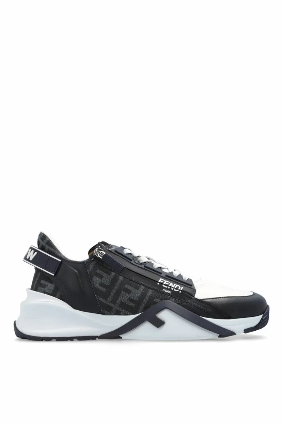 Fendi NAVY BLUE ‘Flow’ Sports Shoes