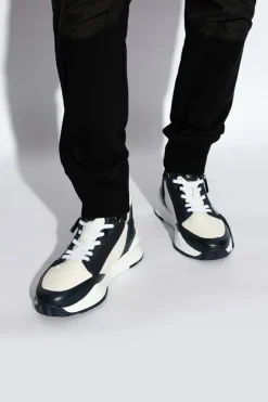 Fendi NAVY BLUE ‘Flow’ Sports Shoes