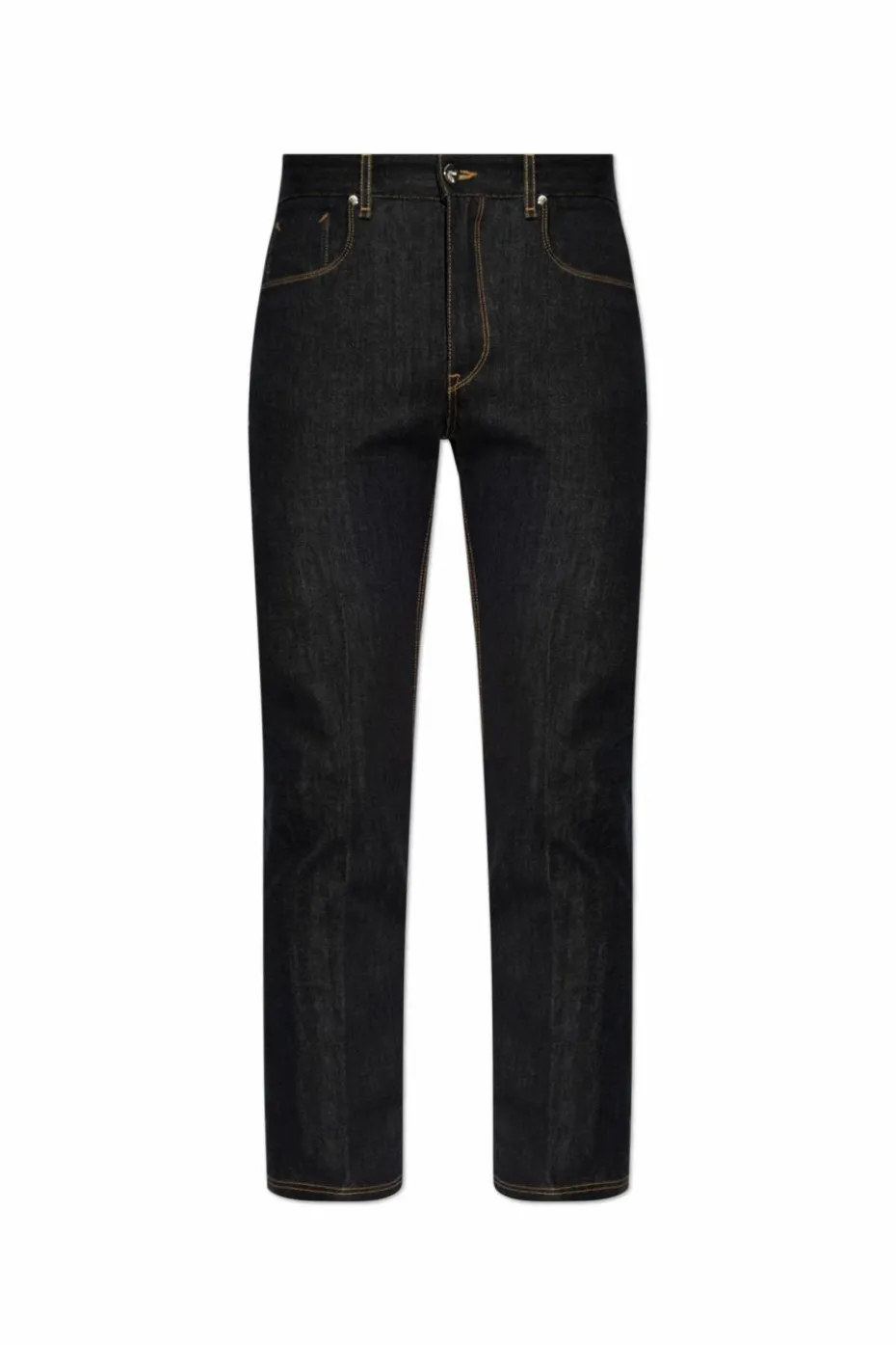 Fendi NAVY BLUE Jeans with logo