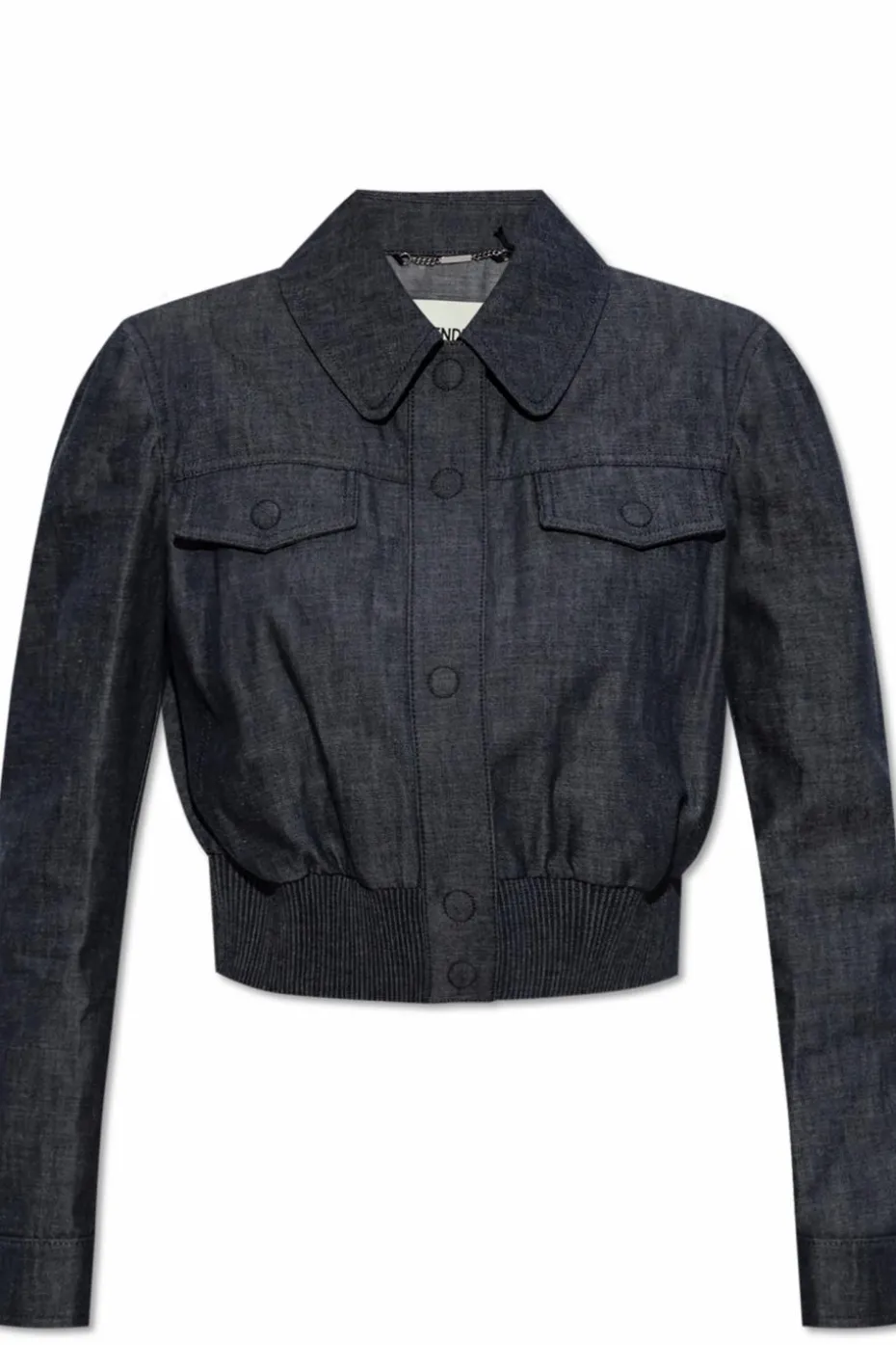 Fendi NAVY BLUE Short denim jacket