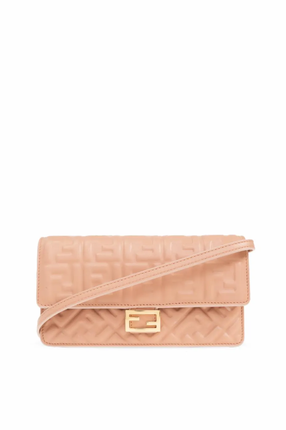 Fendi PINK Belt wallet FF Diamonds