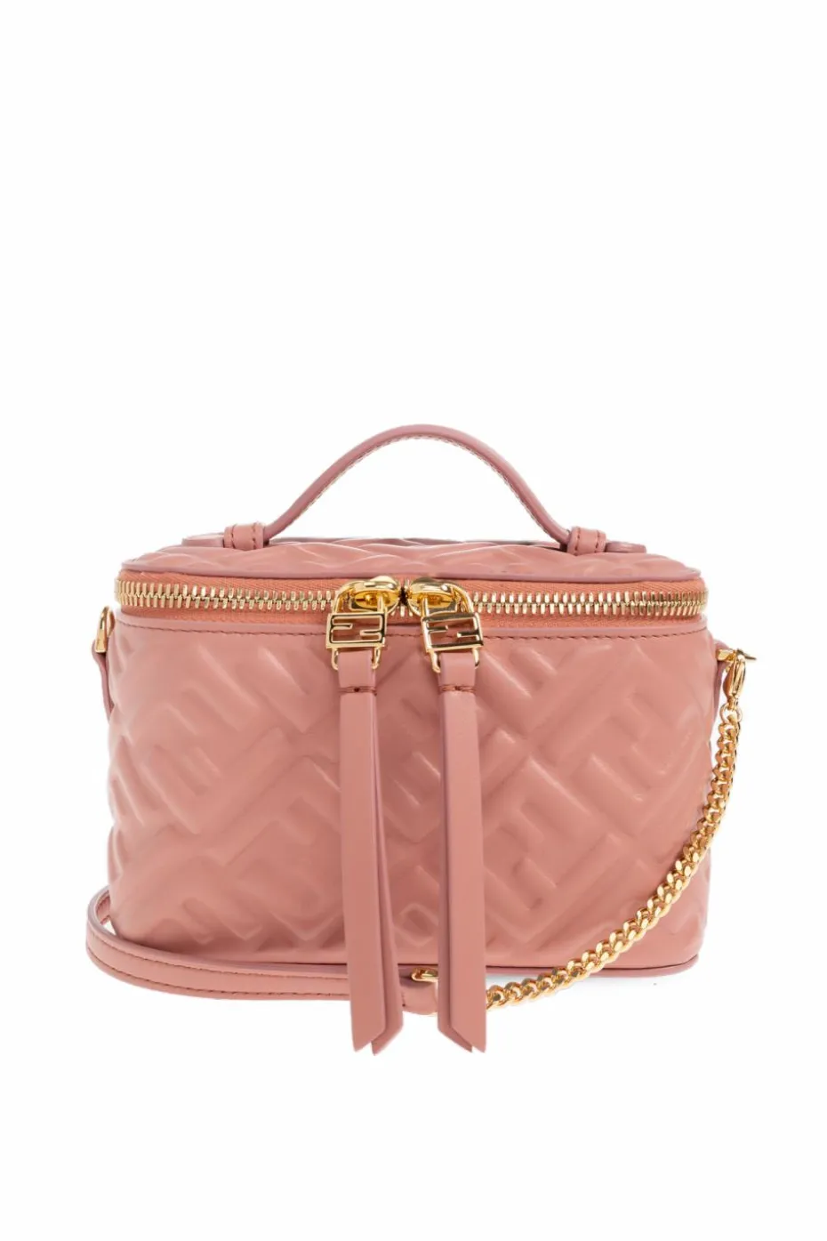 Fendi PINK Belted vanity bag