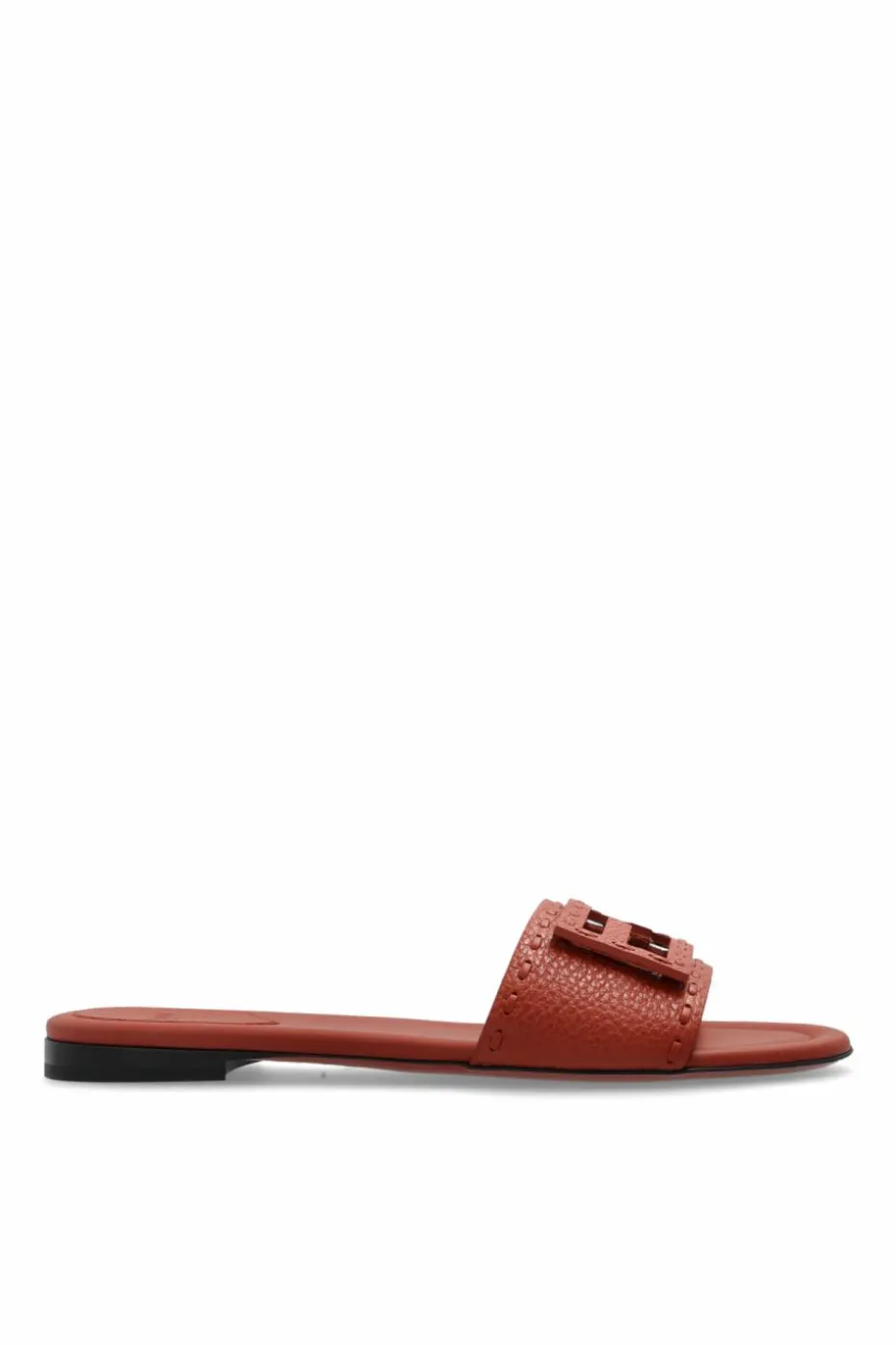 Fendi RED Leather slides