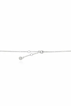 Fendi SILVER Necklace with Pearl Pendant