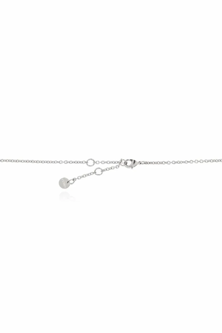 Fendi SILVER Necklace with Pearl Pendant