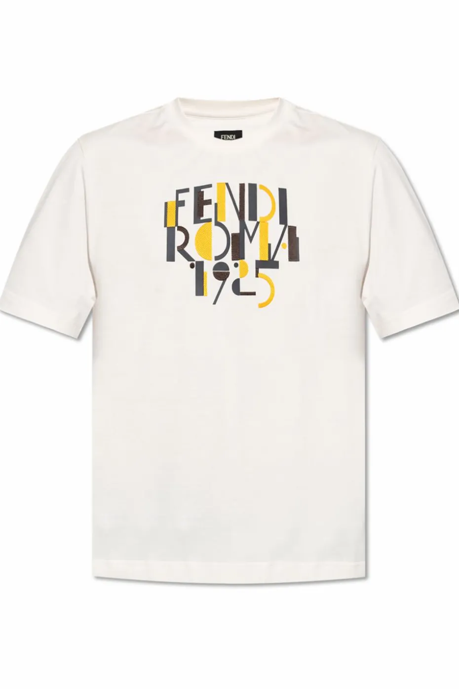 Fendi WHITE T-shirt with logo
