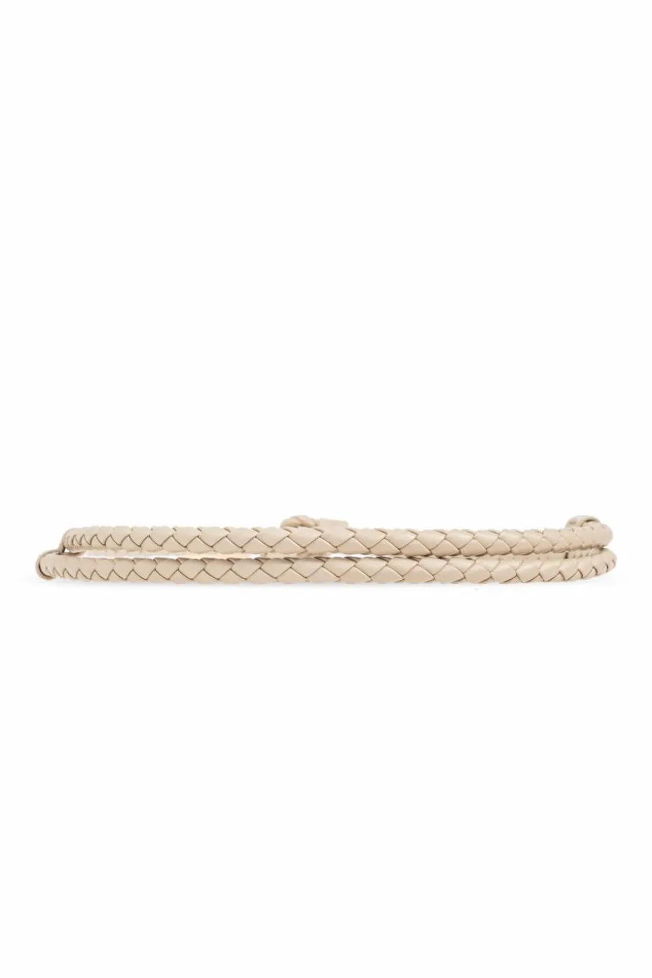 FERRAGAMO beige Braided belt