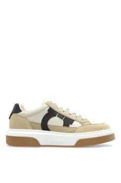 FERRAGAMO beige Cassina Sneakers