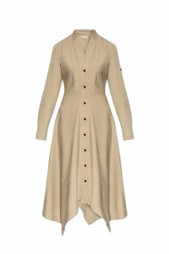 FERRAGAMO beige Dress with pockets