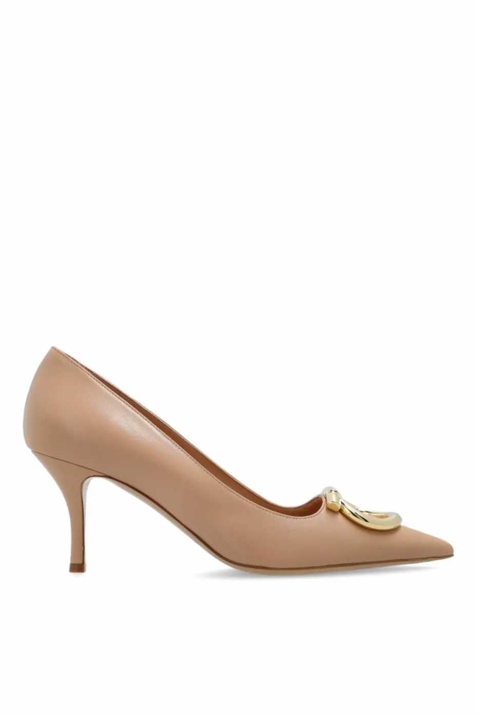 FERRAGAMO beige Heeled shoes "Lara"