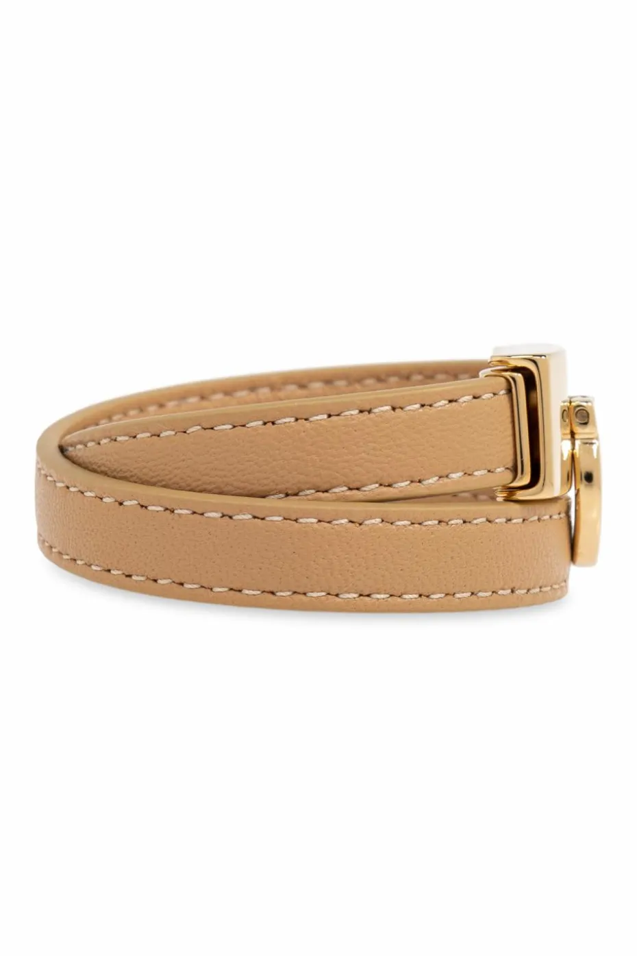 FERRAGAMO beige Leather bracelet