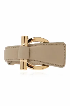 FERRAGAMO beige Leather bracelet