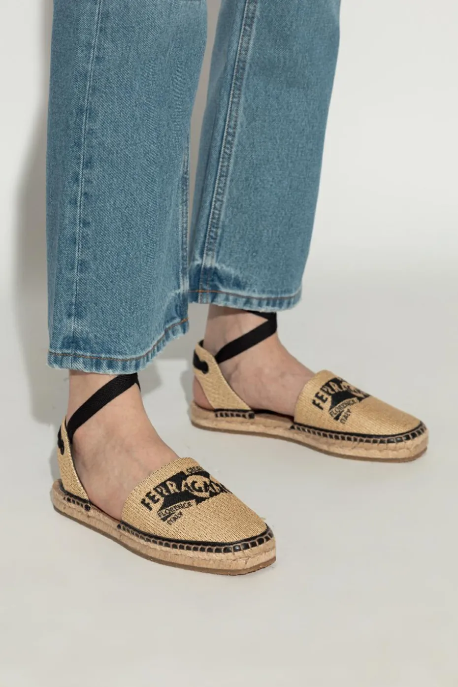 FERRAGAMO beige Shoes 'Elaia'