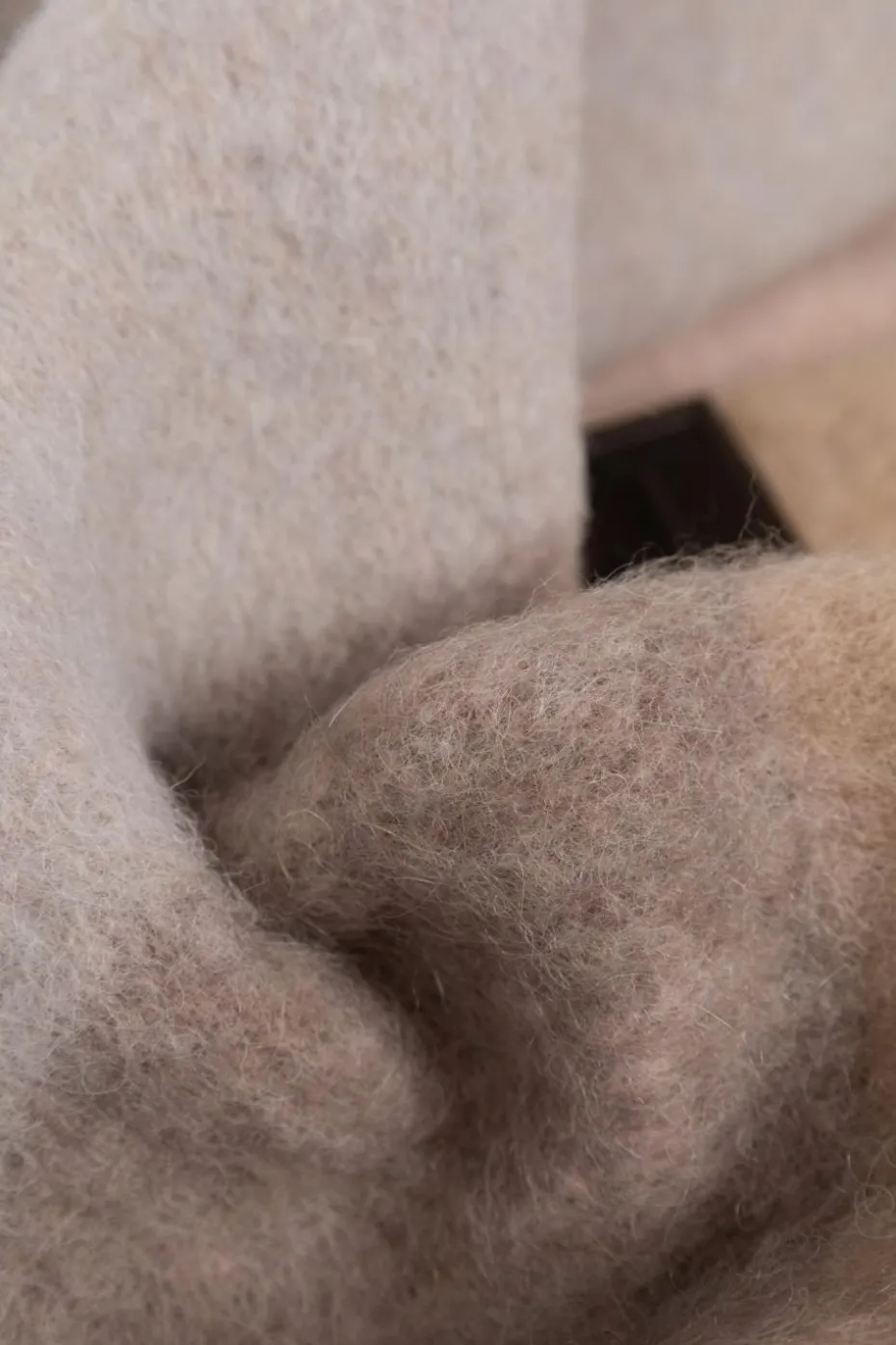 FERRAGAMO beige Wool scarf