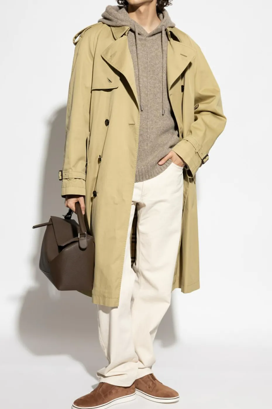 FERRAGAMO beige Wool sweater