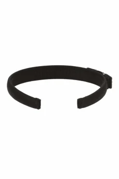 FERRAGAMO BLACK Appliqued headband