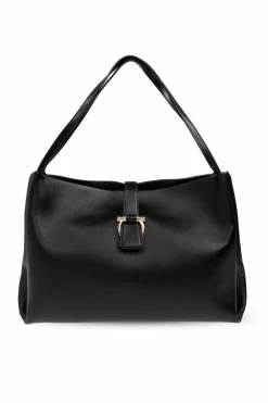 FERRAGAMO BLACK Bag type shopper size medium