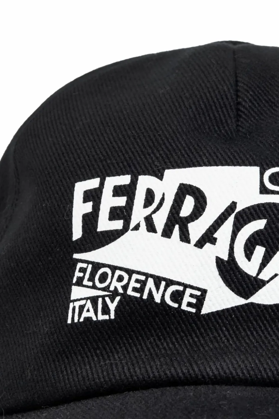 FERRAGAMO BLACK Baseball Cap