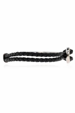 FERRAGAMO BLACK Bracelet with logo