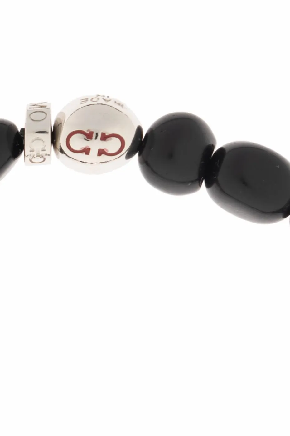 FERRAGAMO BLACK Bracelet with stones