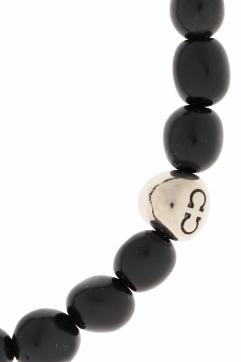 FERRAGAMO BLACK Bracelet with stones