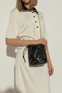 FERRAGAMO BLACK Bucket shoulder bag