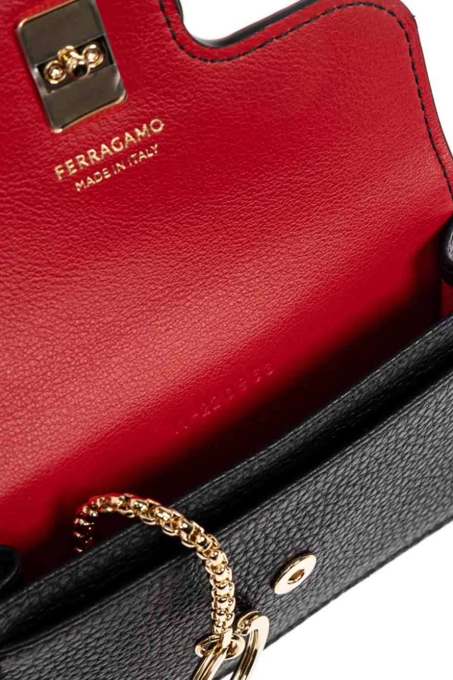 FERRAGAMO BLACK Card holder