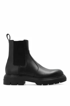 FERRAGAMO BLACK āDollieā ankle boots