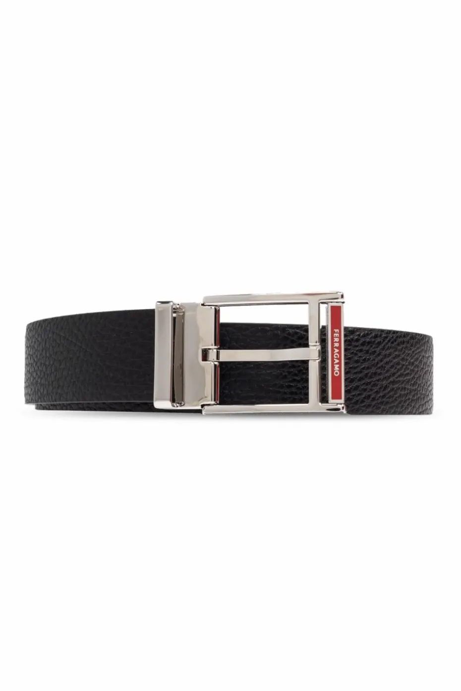 FERRAGAMO BLACK Double-sided belt