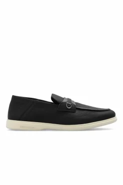 FERRAGAMO BLACK āDrameā loafers