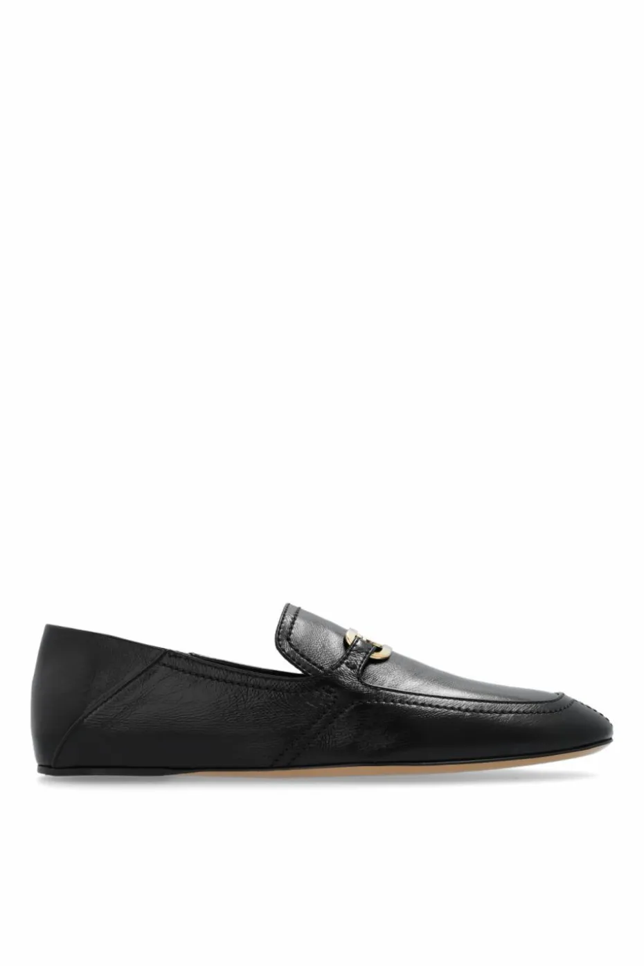 FERRAGAMO BLACK ‘Elaine’ loafers shoes