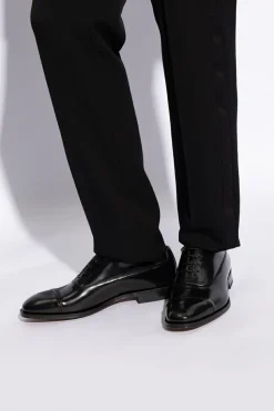 FERRAGAMO BLACK ‘Fermin’ shoes
