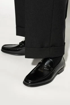 FERRAGAMO BLACK FERRAGamo `Grandioso` loafers