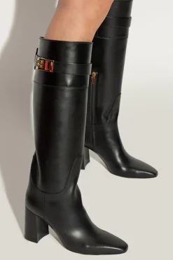 FERRAGAMO BLACK Heeled boots Rol