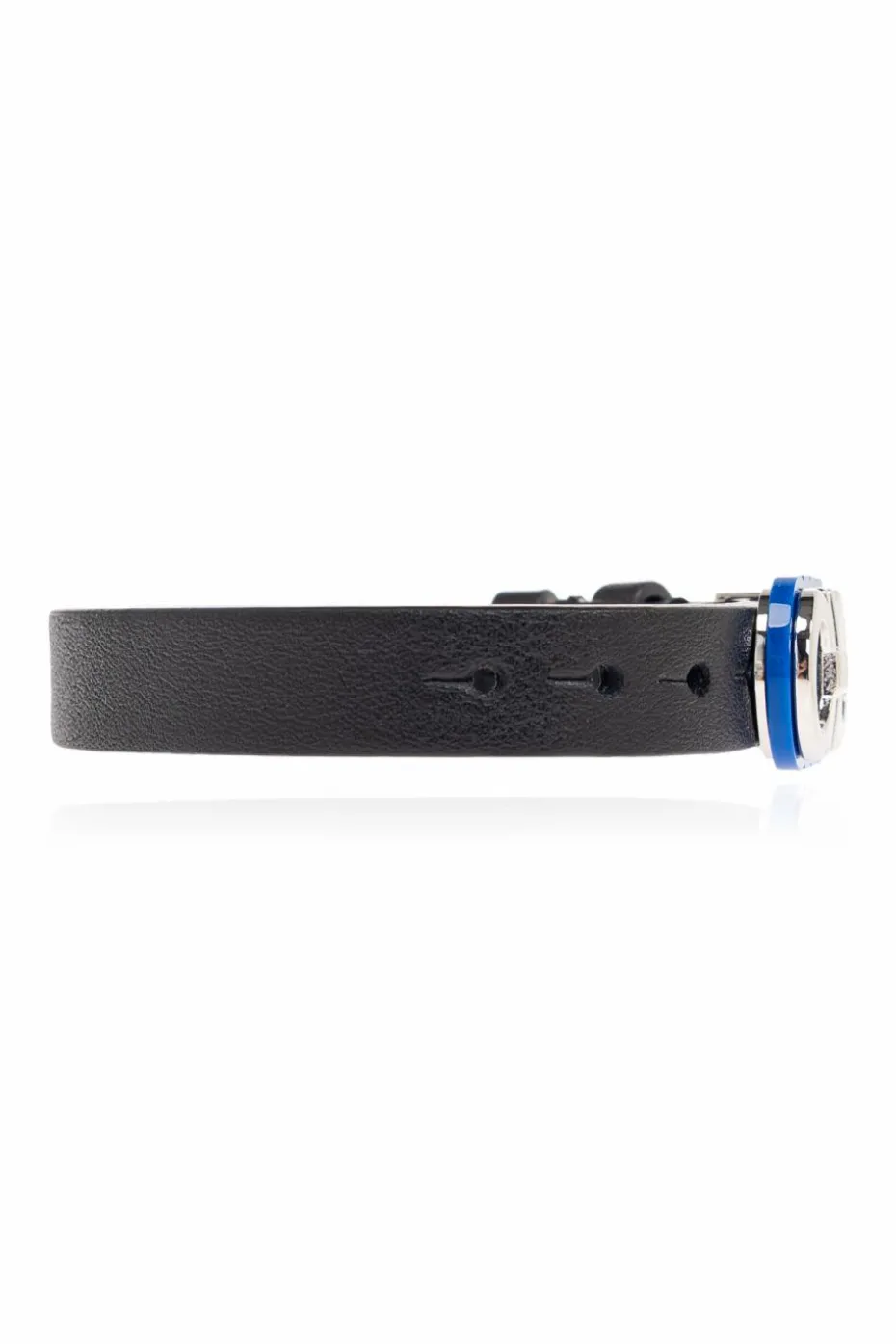 FERRAGAMO BLACK Leather bracelet