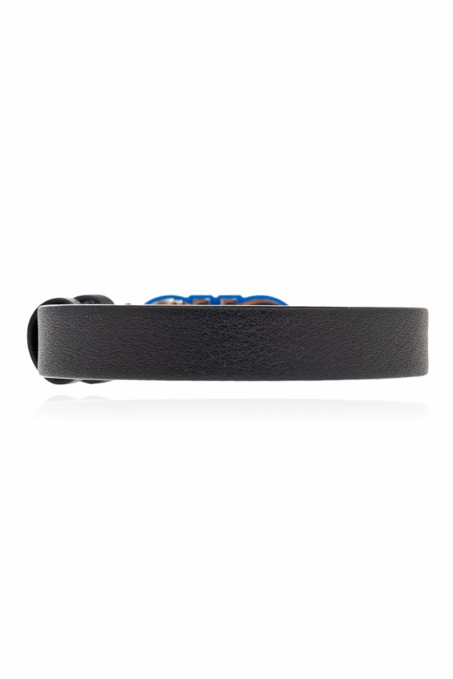 FERRAGAMO BLACK Leather bracelet