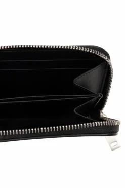 FERRAGAMO BLACK Leather card case