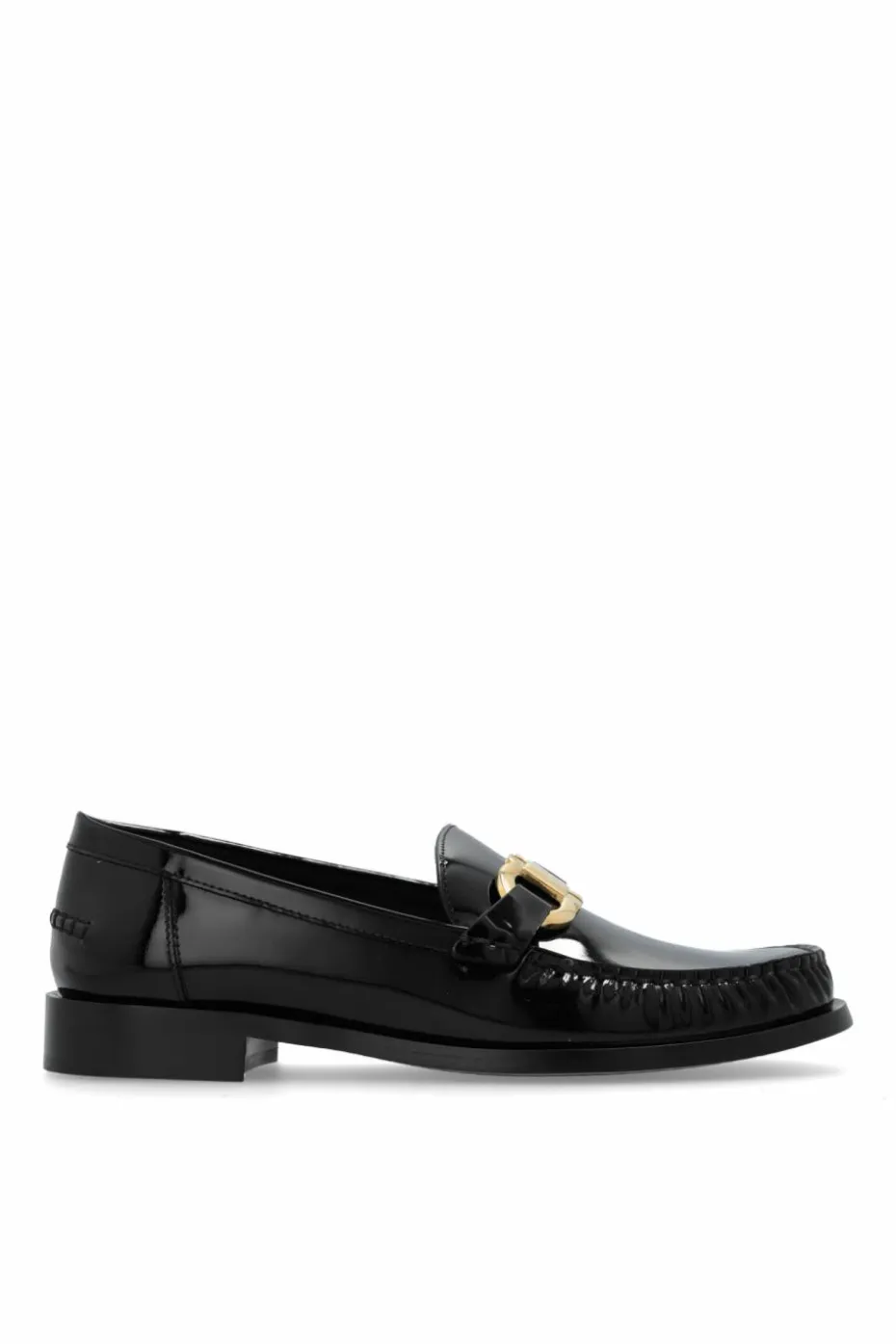 FERRAGAMO BLACK Leather shoes 'Maryan'