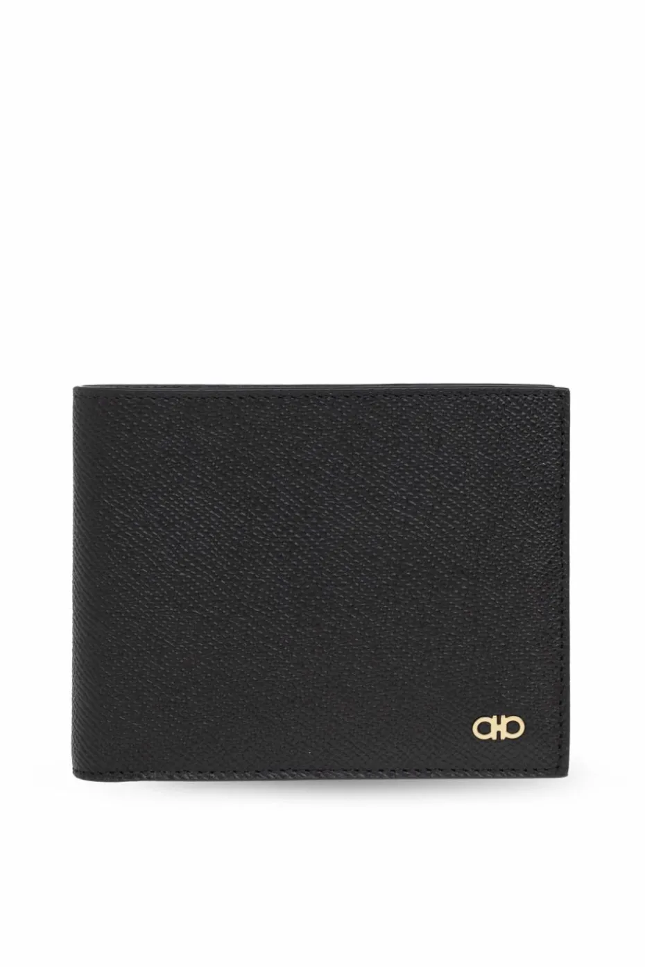 FERRAGAMO BLACK Leather wallet
