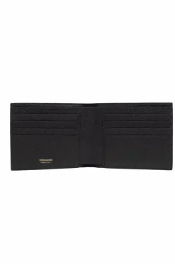 FERRAGAMO BLACK Leather wallet