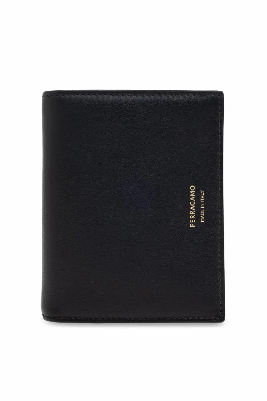 FERRAGAMO BLACK Leather wallet