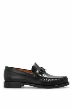 FERRAGAMO BLACK `Loafers` shoes