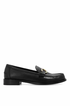 FERRAGAMO BLACK ‘Maryan’ leather shoes