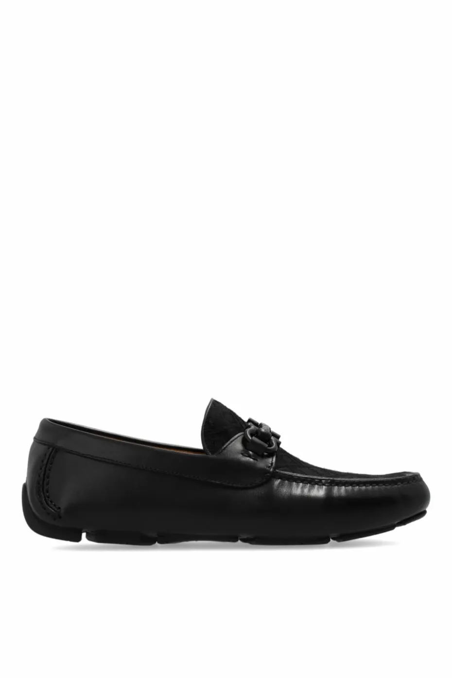 FERRAGAMO BLACK Parigi Loafers