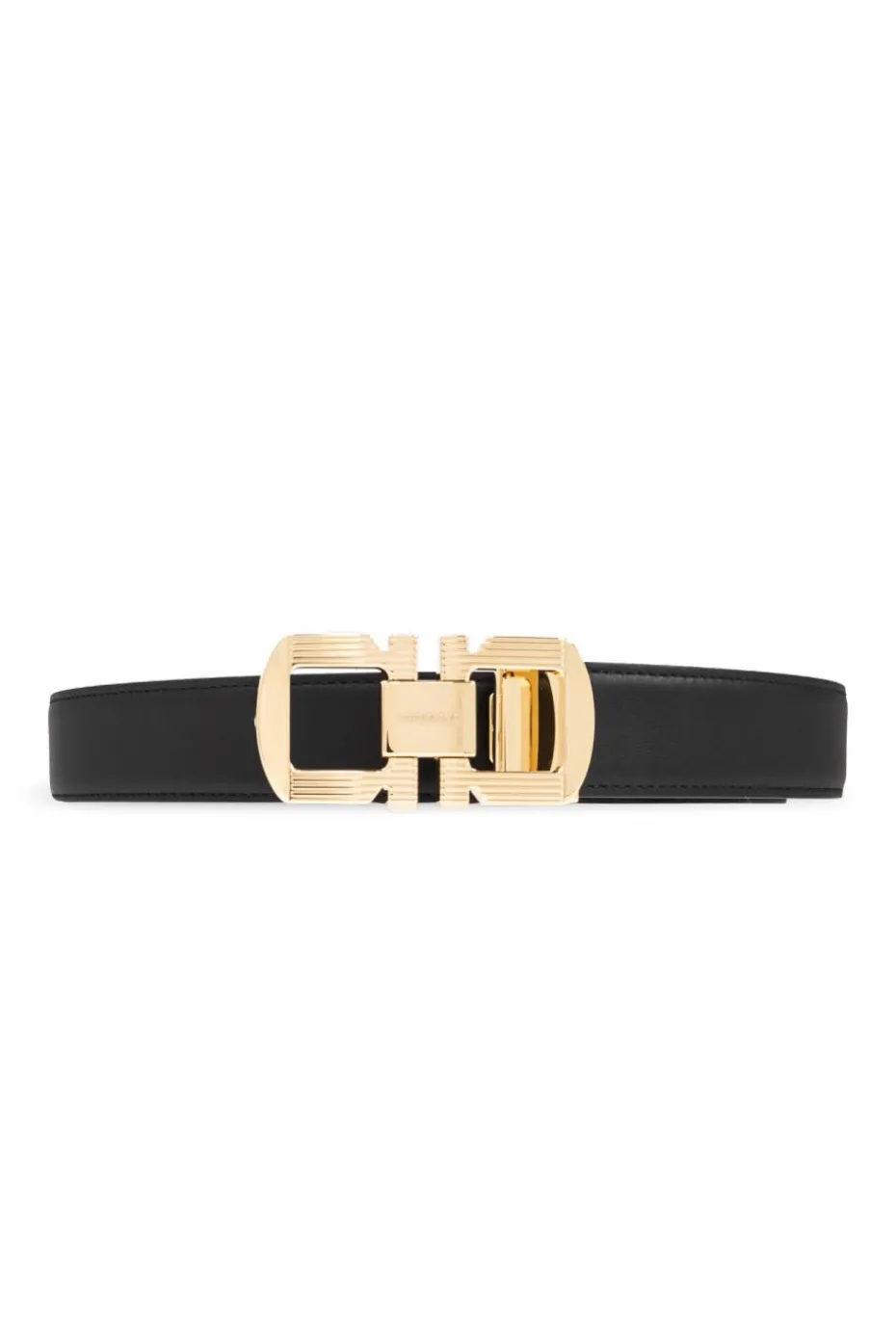 FERRAGAMO BLACK Reversible belt